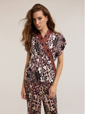 Motivi Motivi Blusa 2004W100762N0V1 Marrone Regular Fit