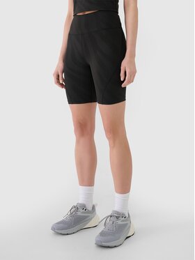 4F 4F Legginsy 4FWSS25TFSTF016-20S Czarny Slim Fit
