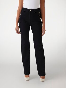 Guess Guess Jeansy 171095 Czarny Flared Fit