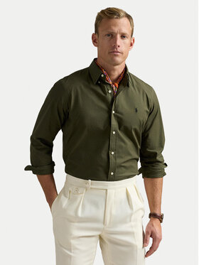 Polo Ralph Lauren Polo Ralph Lauren Πουκάμισο 710929348006 Πράσινο Slim Fit