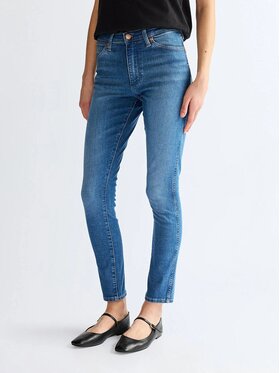 Wrangler Wrangler Jeansy SIENNA Niebieski Slim Fit
