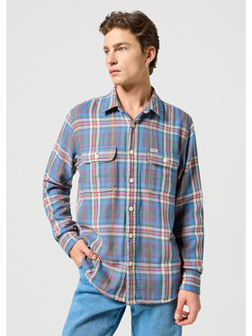 Wrangler Wrangler Koszula 2 PKT SHIRT Kolorowy Loose Fit