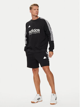 Adidas Sportske Kratke Hlače House Of Tiro IW0168 Crna Regular Fit