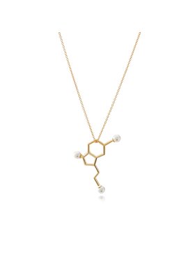Giorre Giorre Naszyjnik Serotonina 6910_24698 Żółte złocenie