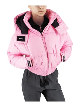 DISCLAIMER DISCLAIMER Płaszcz 24ids54676-rosa Różowy Regular Fit