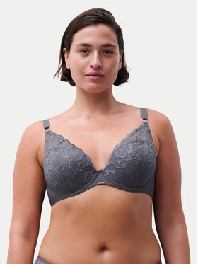 Chantelle Chantelle Sutien cu armătură Fleurs C12M20 Gri