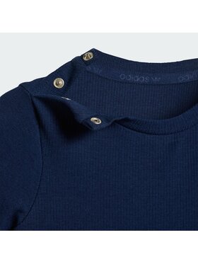 adidas adidas Dres 159313 Błękitny Regular Fit