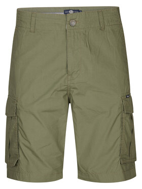 Petrol Industries Petrol Industries Шорти з тканини M-1050-SHO600 Зелений Cargo Fit
