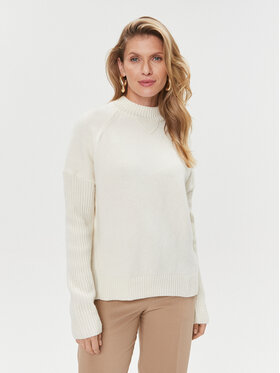 BOSS Boss Pullover Foltin 50501575 Écru Relaxed Fit