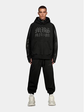 MADE BY SOCIETY MADE BY SOCIETY Kurtka anorak Bone Ritual - H18004 Czarny Basic Fit