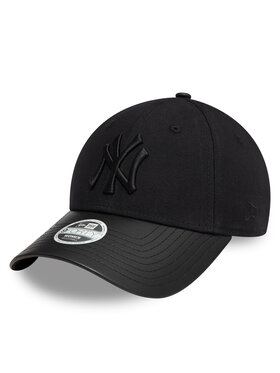 New Era New Era Czapka z daszkiem New York Yankees Pu Visor 9Forty 60595388 Czarny