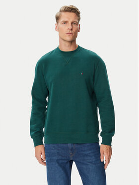 Tommy Hilfiger Tommy Hilfiger Felpa Seasonal MW0MW40000 Verde scuro Regular Fit