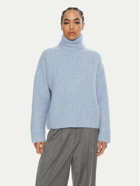 2NDDAY 2NDDAY Rollkragenpullover Bernardo 2245340460 Blau Loose Fit