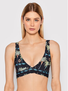 Malai Malai Bikini pezzo sopra Palm Sunbeam Joee T52136 Nero