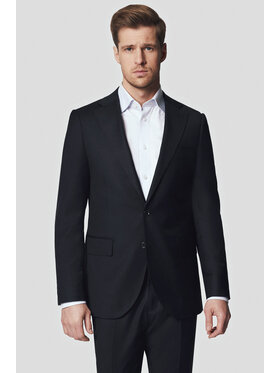 Lancerto Lancerto Garnitur Wilmington GA073124000023 Czarny Slim Fit