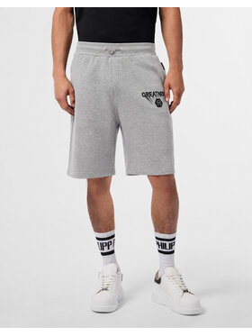 PHILIPP PLEIN PHILIPP PLEIN Szorty sportowe 26001 Beżowy Jogger Fit