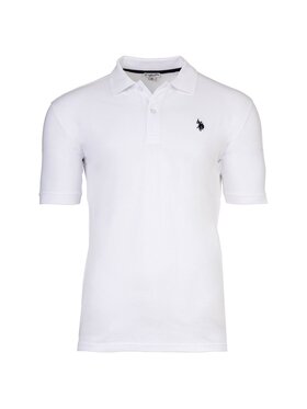 U.S. Polo Assn. U.S. Polo Assn. Polo 28714 Biały Comfort Fit