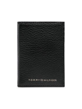 Tommy Hilfiger Tommy Hilfiger Bankkártya tartó Th Premium Leather Bifold AM0AM10991 Fekete
