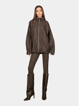 MADE BY SOCIETY MADE BY SOCIETY Kurtka anorak Terra - H27723 Czarny Basic Fit