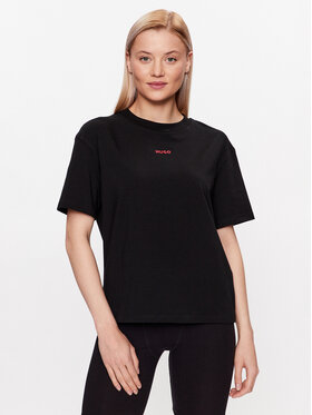 HUGO Hugo T-shirt 50490593 Crna Relaxed Fit
