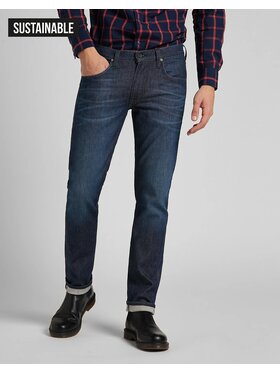 Lee Lee Jeansy Daren Zip Fly Niebieski Straight Leg