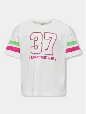 Kids ONLY Kids ONLY T-särk Vera 15322499 Valge Regular Fit