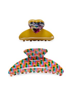 ONLY ONLY Set de 2 pinces à cheveux 15301288 Multicolore