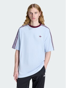 adidas adidas T-Shirt 161884 Niebieski jasny Loose Fit