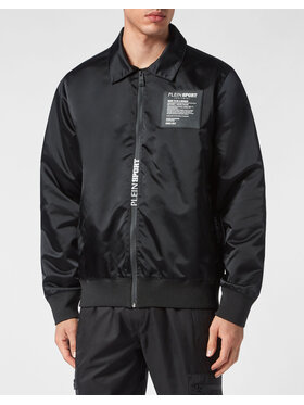 Plein Sport Plein Sport Kurtka bomber 1639 Czarny Regular Fit