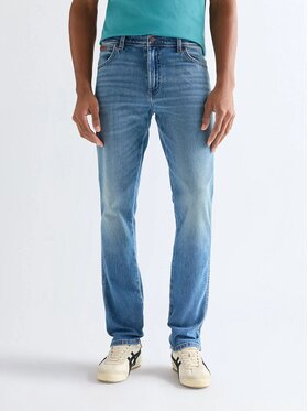 Wrangler Wrangler Jeansy TEXAS SLIM Niebieski Slim Fit
