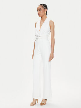 Marciano Guess Marciano Guess Jumpsuit 4GGK54 8080Z Bianco Flare Fit