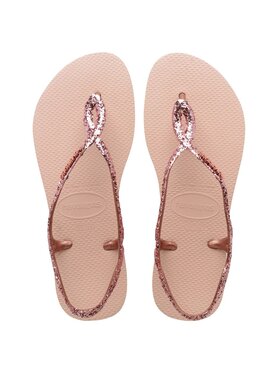 Havaianas Havaianas Sandały HAVAIANAS Infradito Donna Hav. Luna premium II 4147009.5977 Rosa Różowy