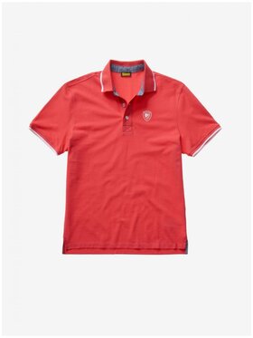 Blauer Blauer T-shirt 24sblut02205-006817-454 Rosso Regular Fit