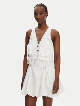 PINKO PINKO Ежедневна рокля Benny 105305 A2MO Бял Regular Fit
