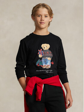 Polo Ralph Lauren Polo Ralph Lauren Blúz Lscnpom4 323883620006 Fekete Regular Fit