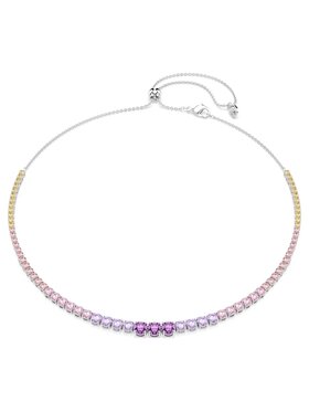 Swarovski Swarovski Naszyjnik Matrix Tennis 5751196 Fioletowy