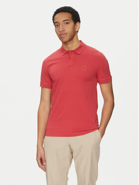 BOSS BOSS Polokošeľa Passenger 50507803 Červená Slim Fit