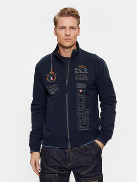 Aeronautica Militare Aeronautica Militare Pulóver 232FE1824F418 Sötétkék Regular Fit