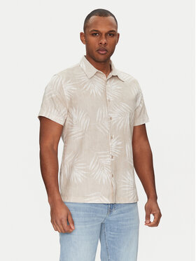 Guess Guess Košeľa M5GH68 WH3A0 Oranžová Regular Fit