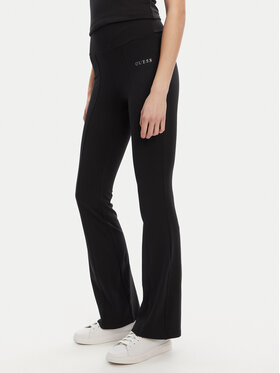 Guess Guess Παντελόνι φόρμας V5RB15 KCD02 Μαύρο Regular Fit