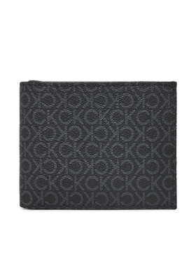 Calvin Klein Calvin Klein Portofel pentru bărbați Classic Mono Bifold 5Cc W/Coin K50K512845 Negru