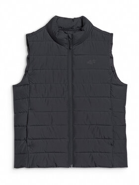 4F 4F Kamizelka BASIC+ Czarny Slim Fit