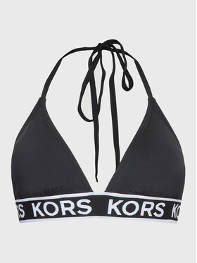 MICHAEL Michael Kors MICHAEL Michael Kors Bikini-Oberteil Logo Elastics MM2M710 Schwarz