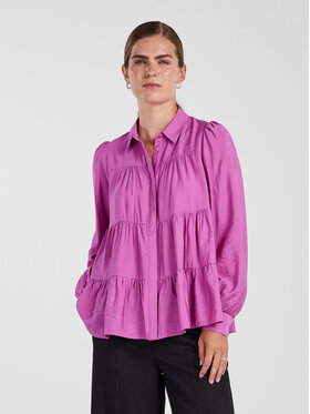 YAS YAS Hemd 26025734 Rosa Regular Fit