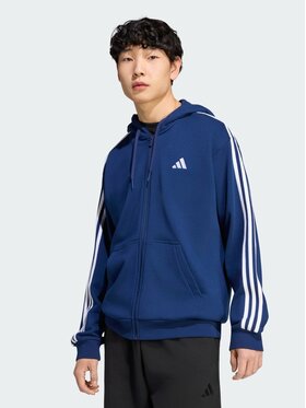 adidas adidas Світшот Essentials 3-Stripes French Terry KY4176 Голубий Regular Fit