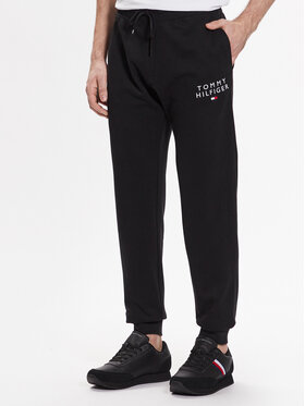 Tommy Hilfiger Tommy Hilfiger Teplákové nohavice UM0UM02880 Čierna Regular Fit