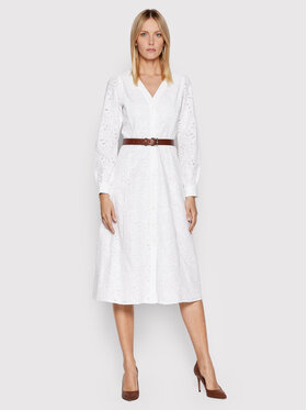 MICHAEL Michael Kors MICHAEL Michael Kors Rochie de zi Kate MS28Y464MM Alb Regular Fit