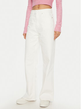 Tommy Jeans Tommy Jeans Τζιν Claire DW0DW20219 Εκρού Wide Leg