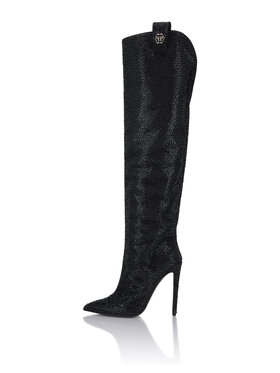 PHILIPP PLEIN PHILIPP PLEIN Kozaki 26655 Czarny