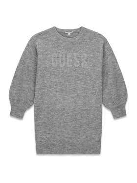 Guess Kids Guess Kids Každodenní šaty 180605 Šedá Classic Fit